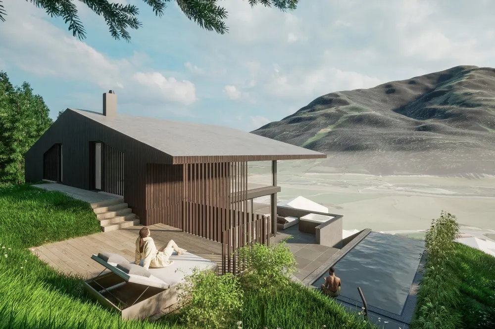 KITZIMMO-Luxusvilla mit Freizeitwohnsitz kaufen - Immobilien Brixen in Thale.