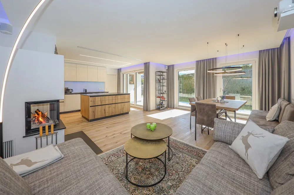 KITZIMMO-Exklusive Gartenwohnung in sonniger Ruhelage - Immobilien Reith bei Kitzbühel.