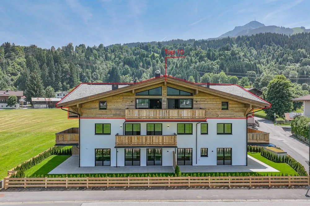 KITZIMMO-Exklusives Luxuspenthouse in Toplage kaufen - Immobilien St. Johann.
