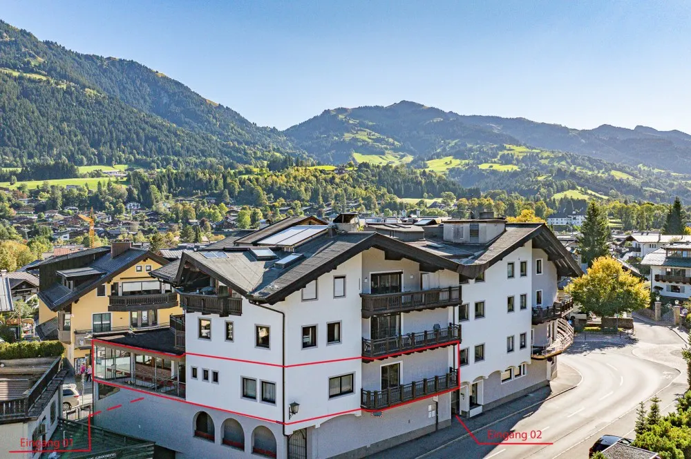 KITZIMMO-Repräsentatives Büro in Top-Zentrumslage mieten - Immobilien Kitzbühel.