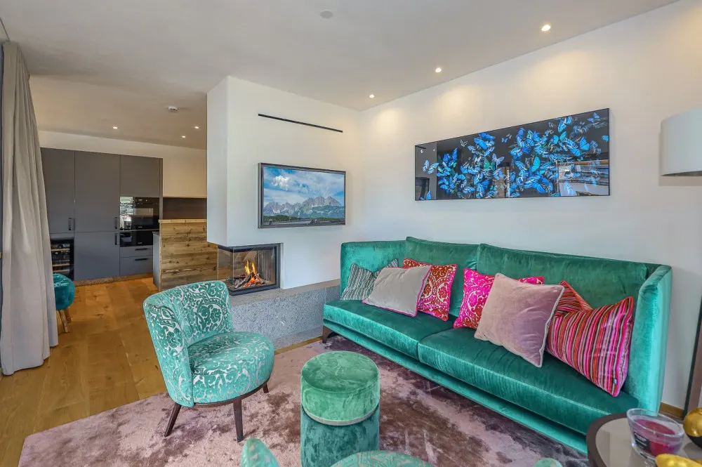 KITZIMMO-Luxuswohnung mit Bergblick in Toplage kaufen - Immobilien Oberndorf.