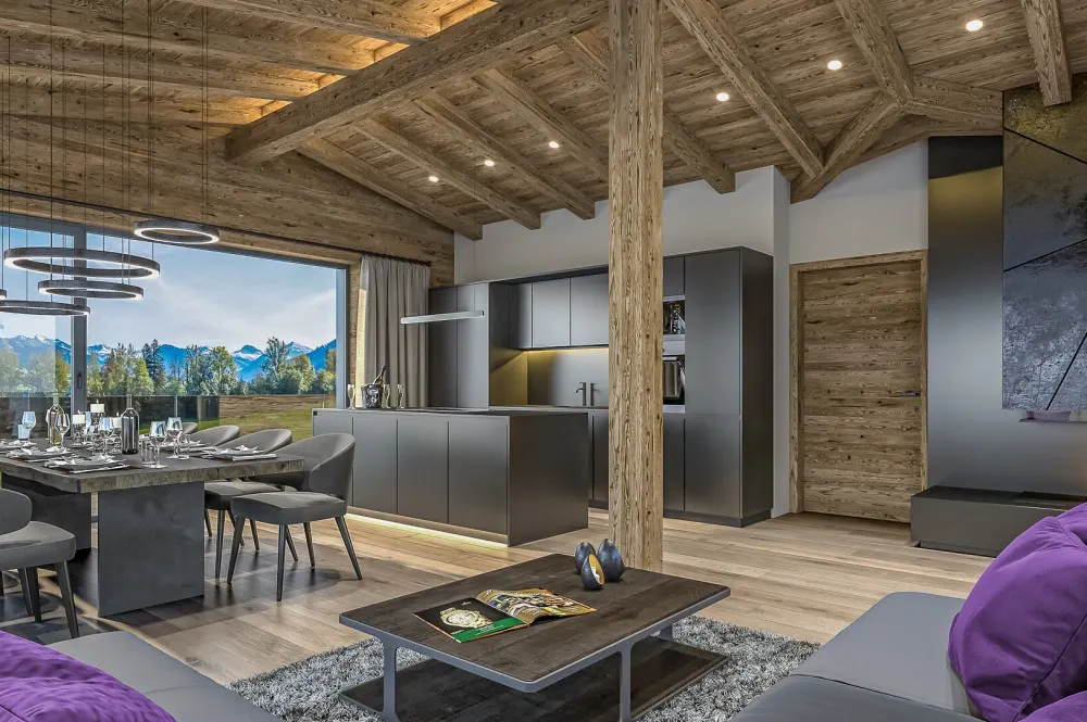 KITZIMMO-Luxuswohnungen am Hahnenkamm kaufen - Immobilien Kitzbühel.