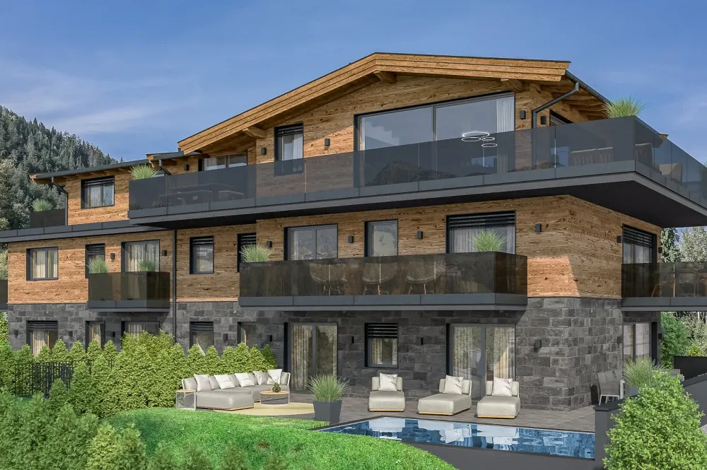KITZIMMO-Luxuswohnungen am Hahnenkamm kaufen - Immobilien Kitzbühel.