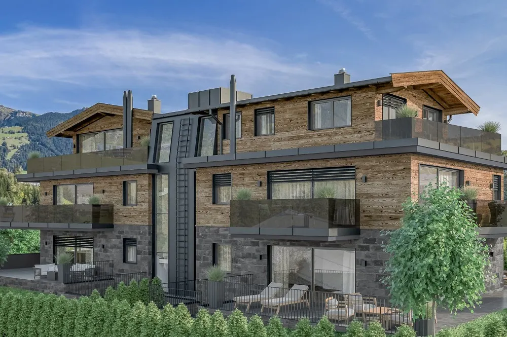 KITZIMMO-Luxuswohnungen am Hahnenkamm kaufen - Immobilien Kitzbühel.
