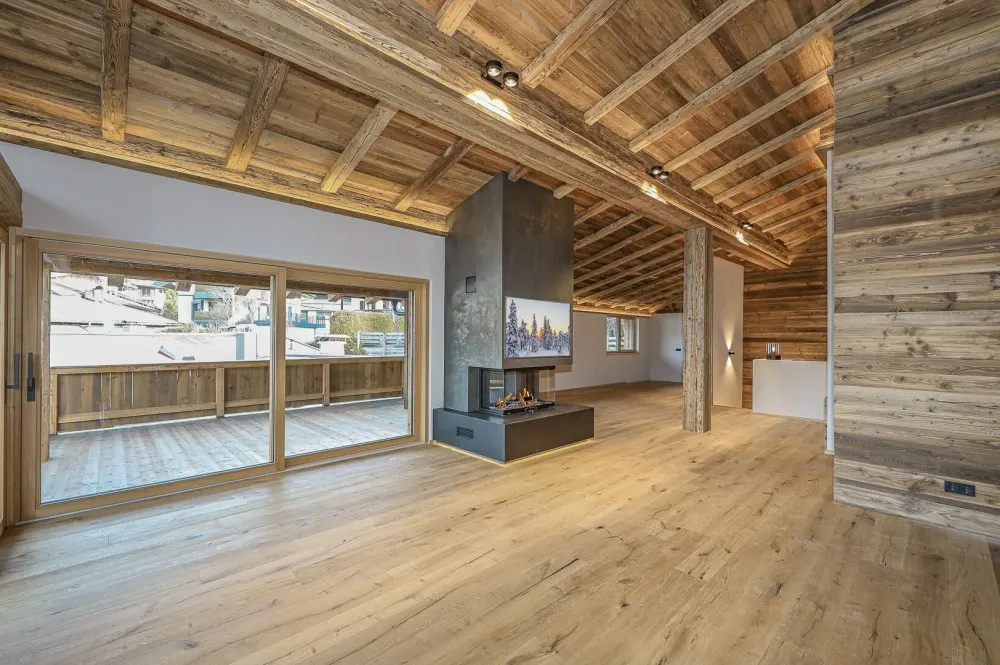 KITZIMMO-Exklusives Neubau-Penthouse mit Ski/in-Ski/out - Immobilien Kirchberg.