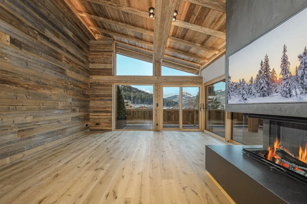 KITZIMMO-Exklusives Neubau-Penthouse mit Ski/in-Ski/out - Immobilien Kirchberg.