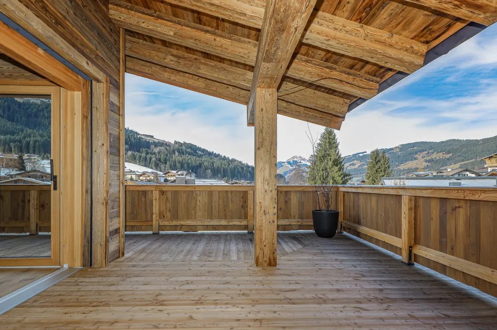 KITZIMMO-Exklusives Neubau-Penthouse mit Ski/in-Ski/out - Immobilien Kirchberg.