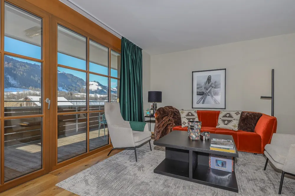 KITZIMMO-exklusive Neubauwohnung mit Hahnenkammblick - Immobilien Kitzbühel.-5
