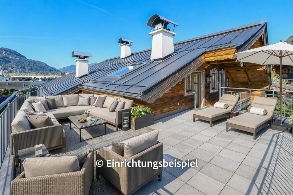 KITZIMMO-Dachgeschosswohnung in Toplage am Sonnberg kaufen - Immobilien Kitzbühel.