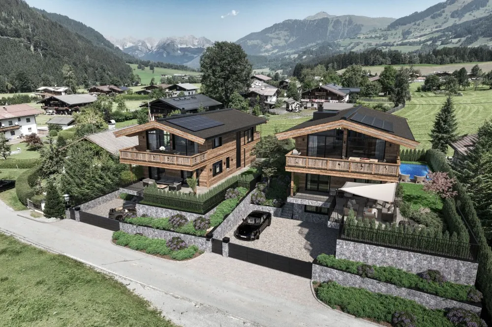 KITZIMMO-Luxuschalet mit Freizeitwohnsitz in traumhafter Lage - Immobilien Aurach.