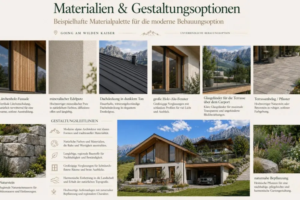 KITZIMMO-Baugrundstück in Toplage mit Kaiserblick kaufen - Immobilien Going.