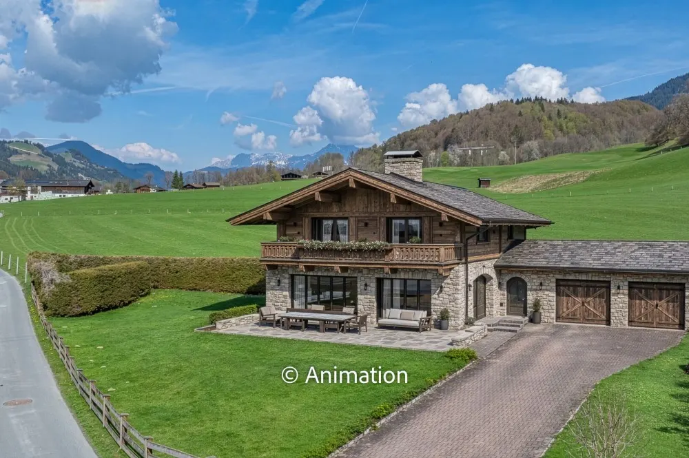 KITZIMMO-Baugrundstück in Toplage kaufen - Immobilien Aurach bei Kitzbühel.