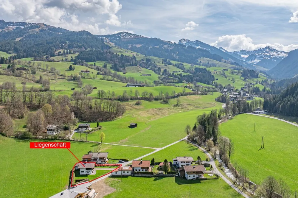 KITZIMMO-Baugrundstück in Toplage kaufen - Immobilien Aurach bei Kitzbühel.