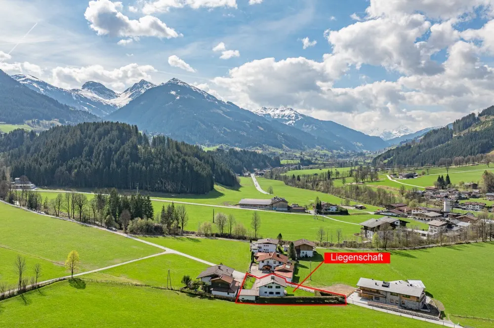 KITZIMMO-Baugrundstück in Toplage kaufen - Immobilien Aurach bei Kitzbühel.