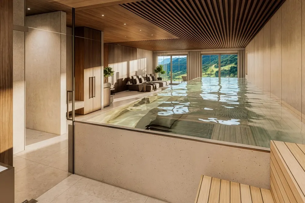 KITZIMMO-Grundstück mit Baugenehmigung in einzigartiger Toplage am Lebenberg - Immobilien Kitzbühel.