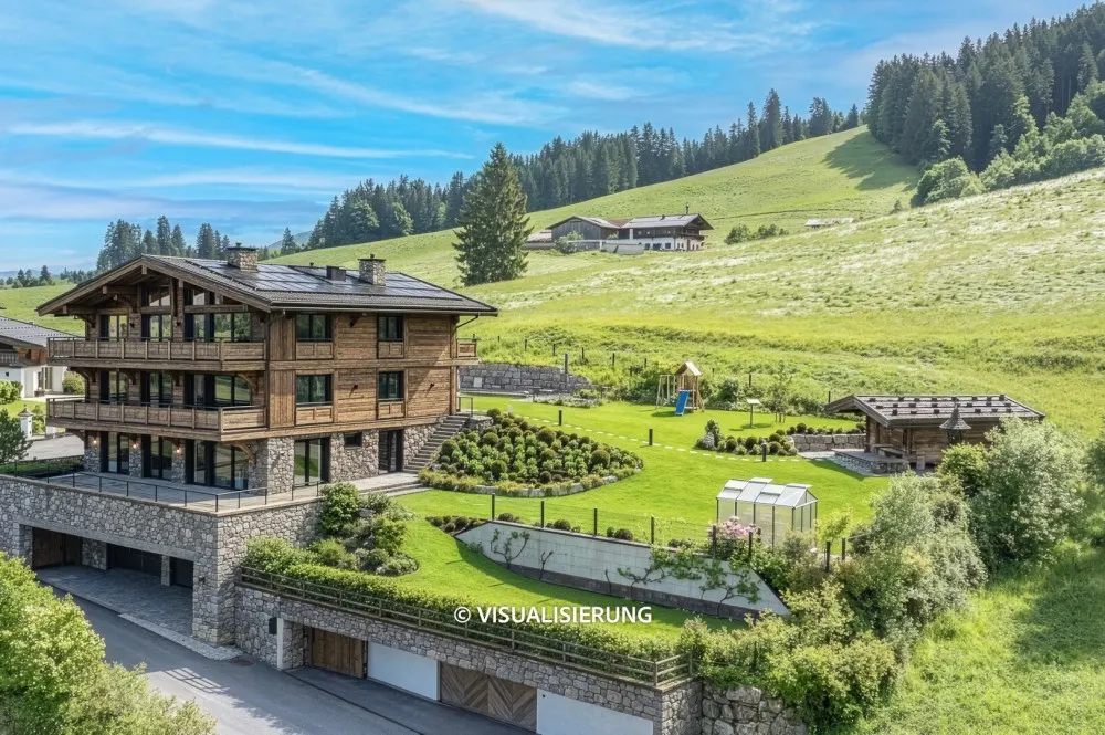 KITZIMMO-Luxusvilla mit Freizeitwohnsitz kaufen - Immobilien Kirchberg in Tirol.-3