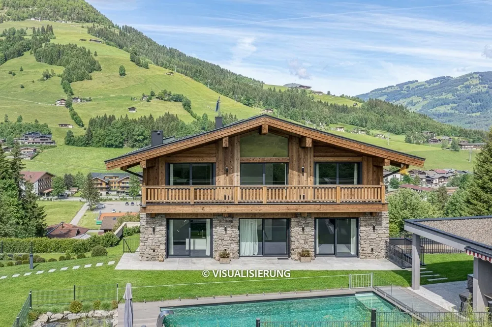 KITZIMMO-Luxusvilla mit Freizeitwohnsitz kaufen - Immobilien Kirchberg in Tirol.-2