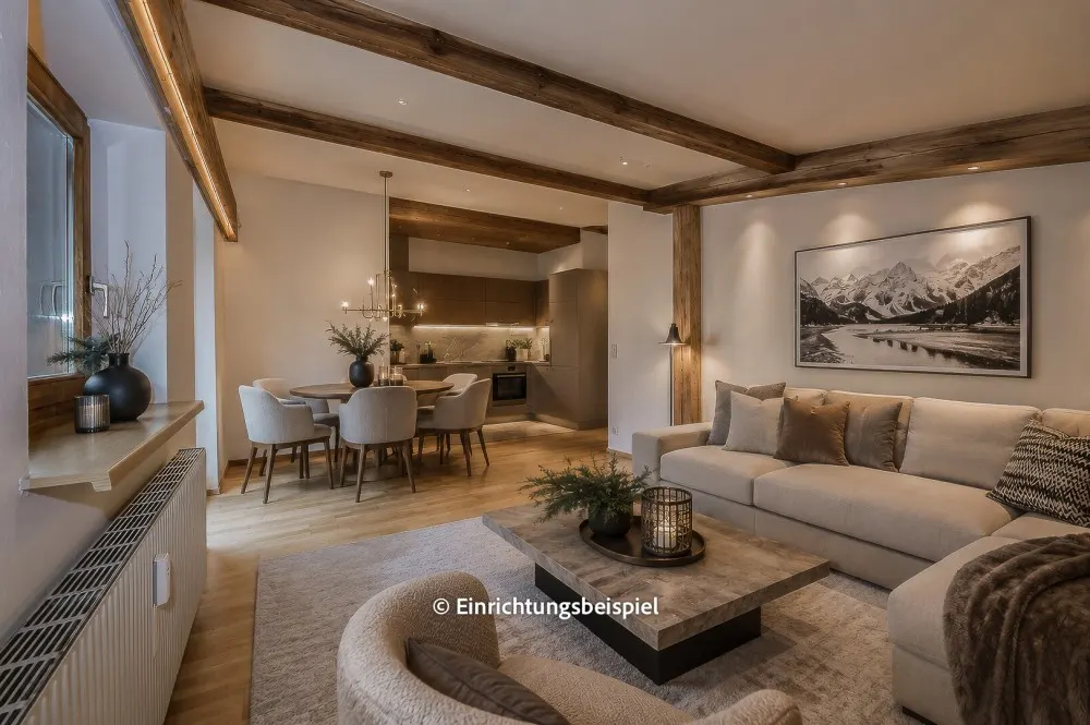KITZIMMO-Dachgeschosswohnung mit Bergblick kaufen - Immobilien Kitzbühel.
