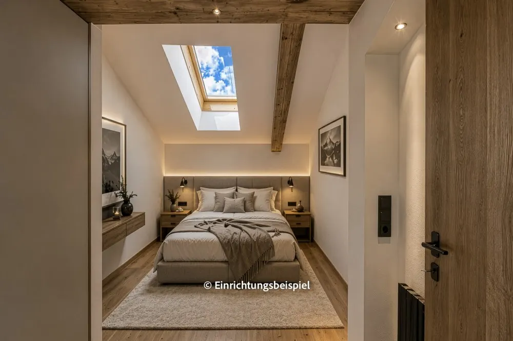 KITZIMMO-Dachgeschosswohnung in Ruhelage mit Kaiserblick kaufen - Immobilien Oberndorf.