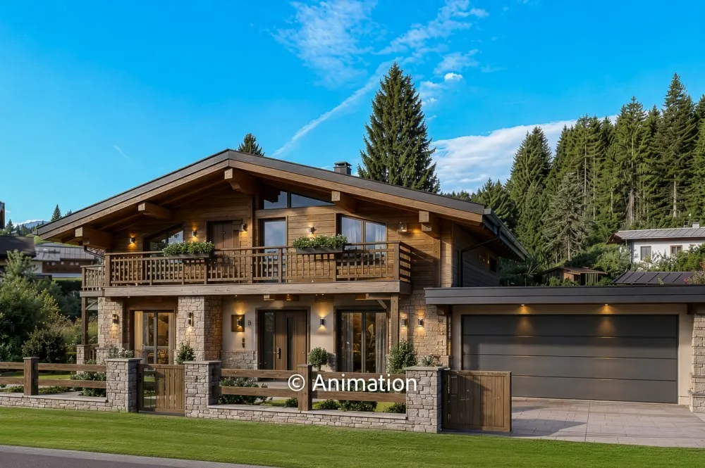 KITZIMMO-Grundstück mit Baugenehmigung für ein exklusives Chalet - Immobilien Oberndorf.