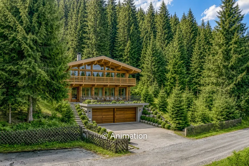 KITZIMMO-Freizeitwohnsitz mit unverbautem Kaiserblick - Ski in / Ski out - Immobilien Ellmau.