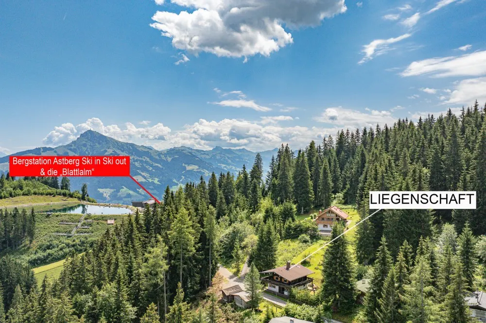 KITZIMMO-Freizeitwohnsitz mit unverbautem Kaiserblick - Ski in / Ski out - Immobilien Ellmau.