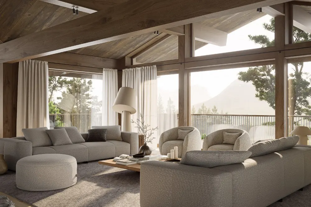 KITZIMMO-Exklusives Grundstück mit genehmigter Luxusvilla - Immobilien Kitzbühel.