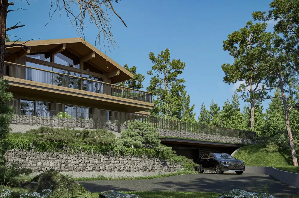 KITZIMMO-Anwesen mit Bestandshaus, genehmigtem Neubau - Immobilien Kitzbühel.