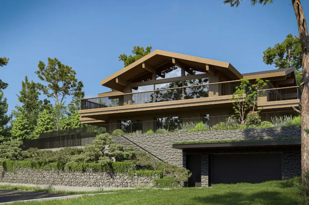 KITZIMMO-Anwesen mit Bestandshaus, genehmigtem Neubau - Immobilien Kitzbühel.