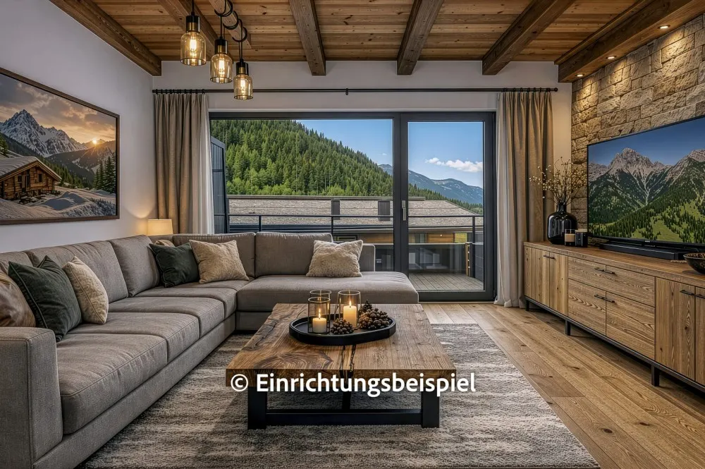 KITZIMMO-Dachgeschosswohnung an der Skipiste mit Kaiserblick kaufen - Immobilien Kitzbühel.-6