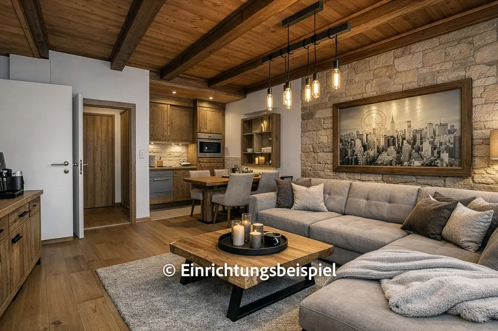 KITZIMMO-Dachgeschosswohnung an der Skipiste mit Kaiserblick kaufen - Immobilien Kitzbühel.
