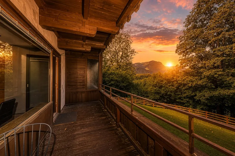 KITZIMMO-Exklusiver Freizeitwohnsitz in Ruhelage auf der Bichlalm - Immobilien Kitzbühel.