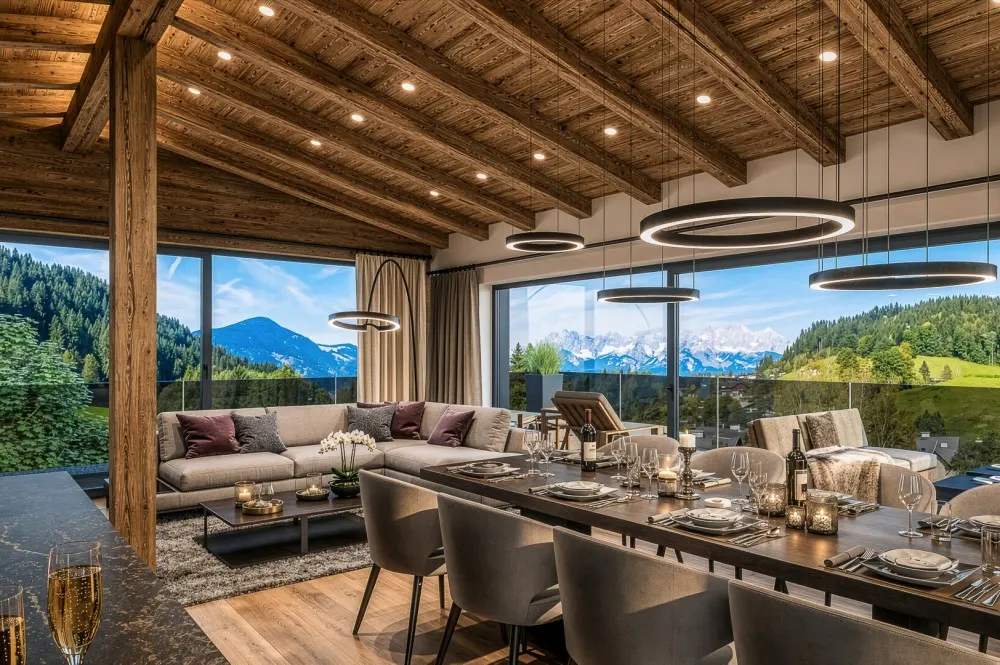 KITZIMMO-Luxus-Penthouse am Hahnenkamm kaufen - Immobilien Kitzbühel.-1