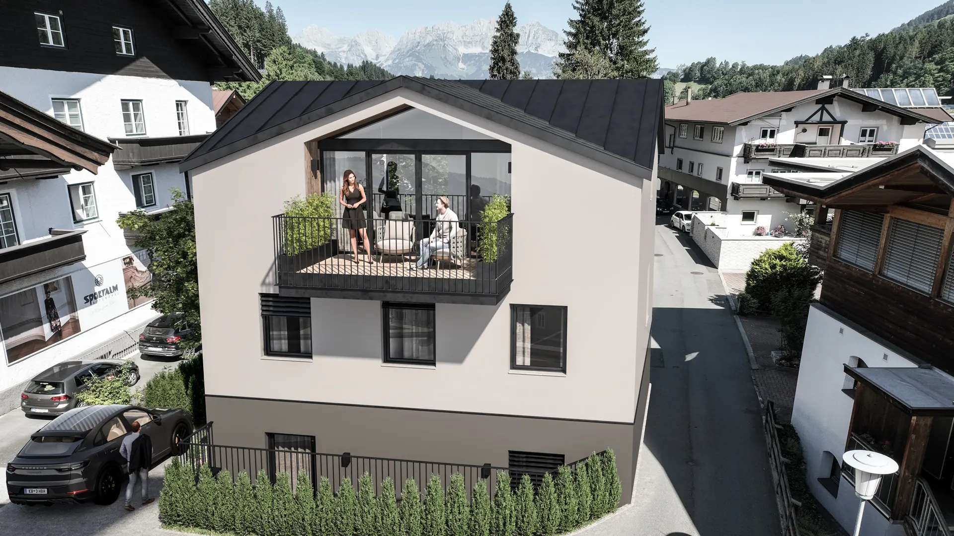 KITZIMMO-Stadthaus in Innenstadtlage kaufen - Immobilien Kitzbühel.