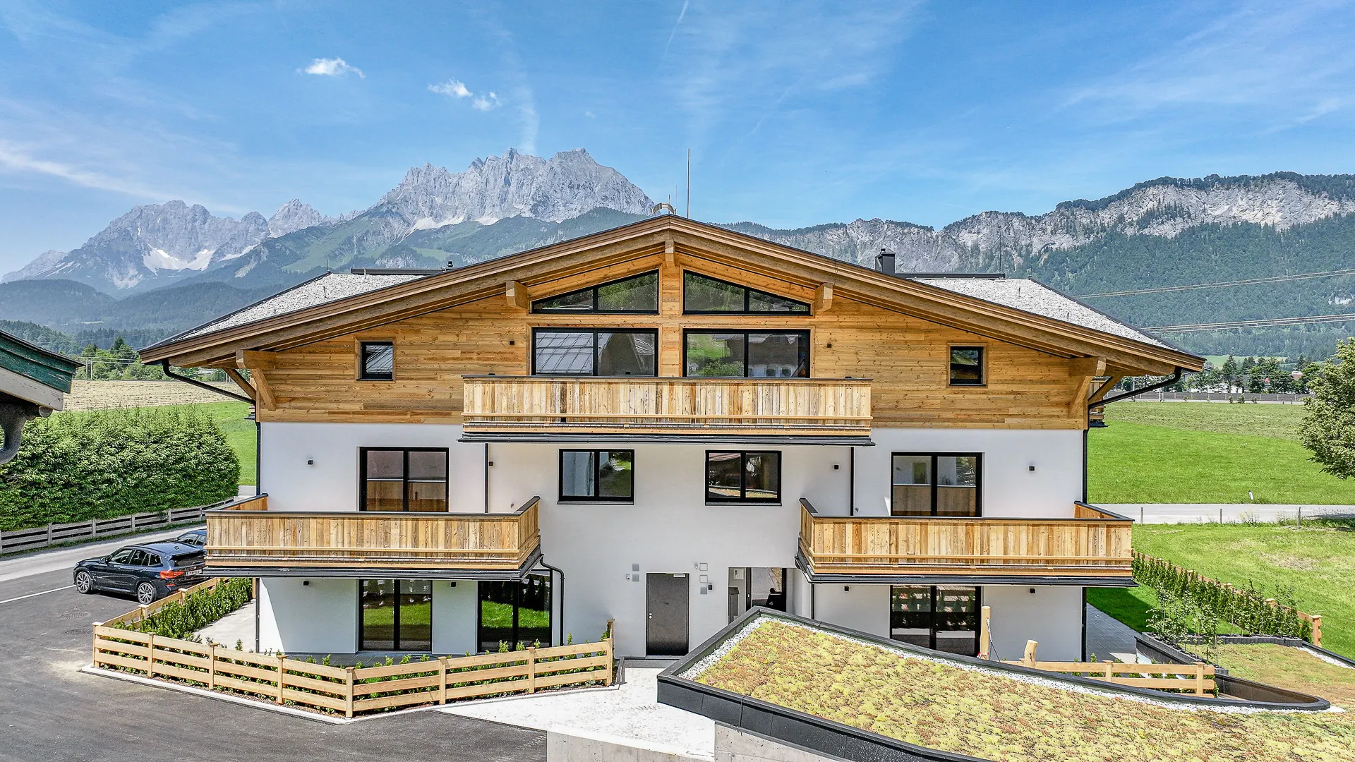 KITZIMMO-Exklusives Luxuspenthouse mit Kaiserblick kaufen - Immobilien St. Johann.
