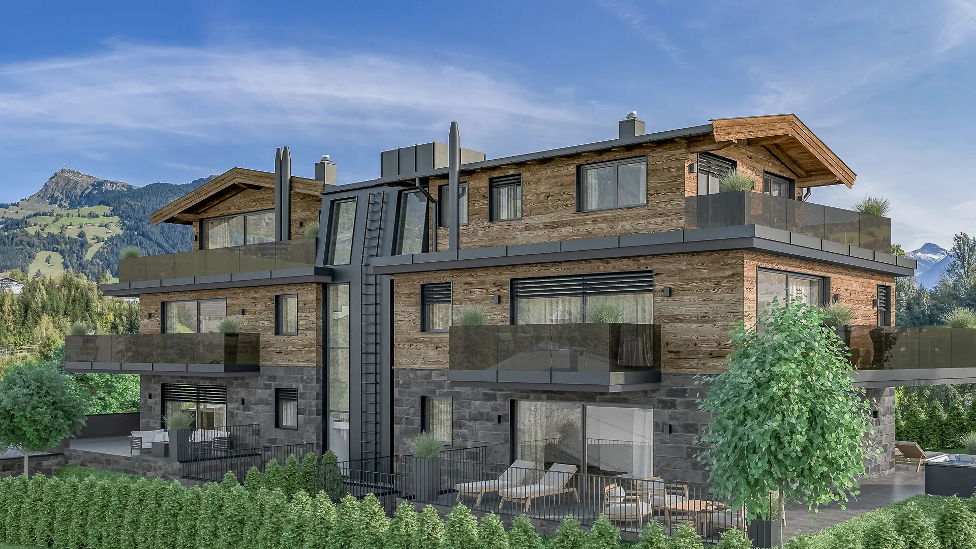 KITZIMMO-Luxuswohnungen am Hahnenkamm kaufen - Immobilien Kitzbühel.