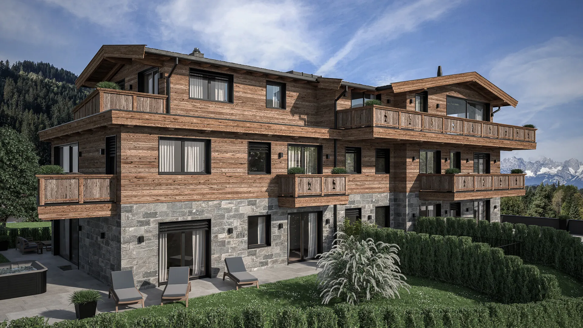 KITZIMMO-Luxuswohnungen am Hahnenkamm kaufen - Immobilien Kitzbühel.