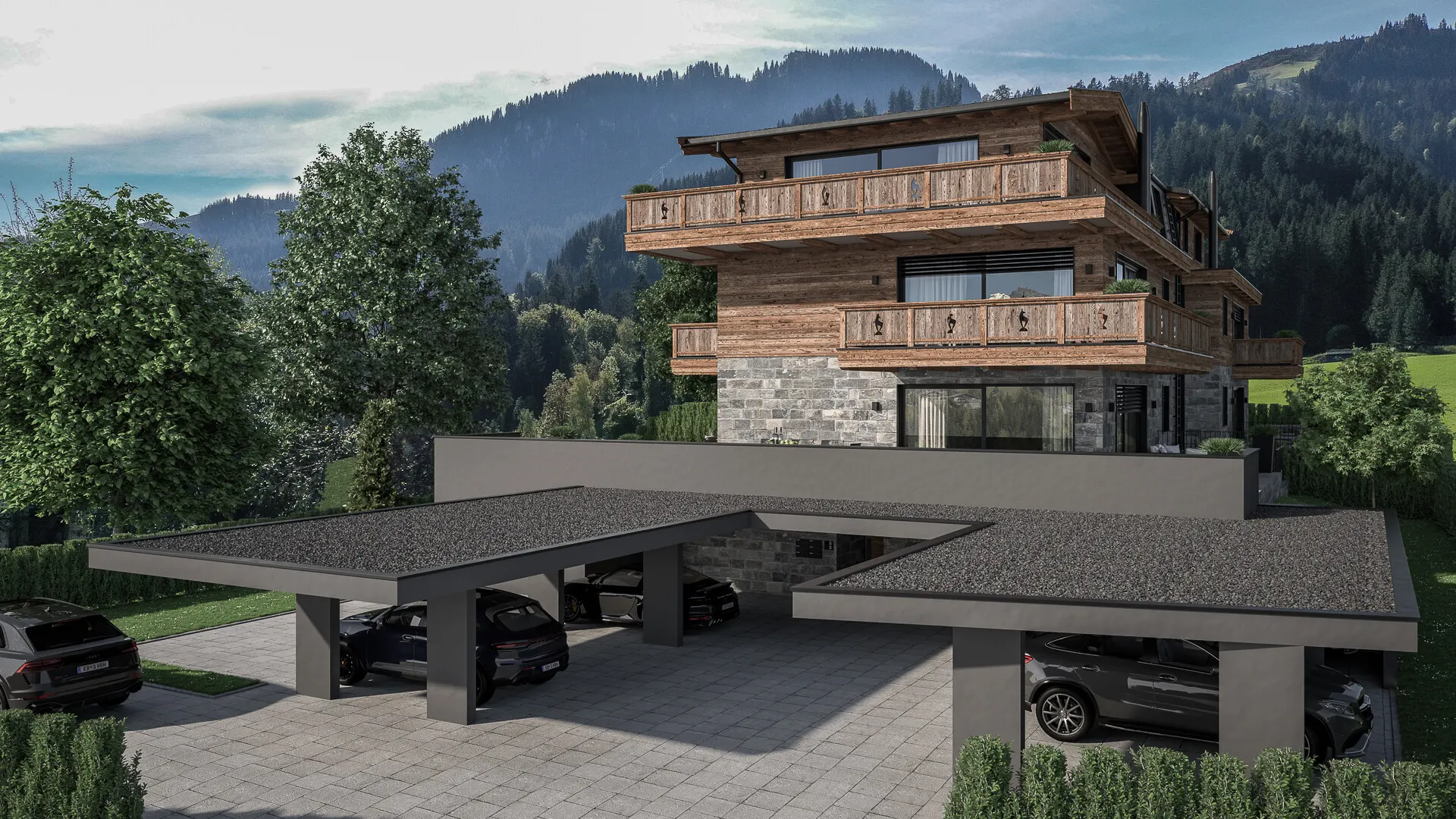KITZIMMO-Luxuswohnungen am Hahnenkamm kaufen - Immobilien Kitzbühel.