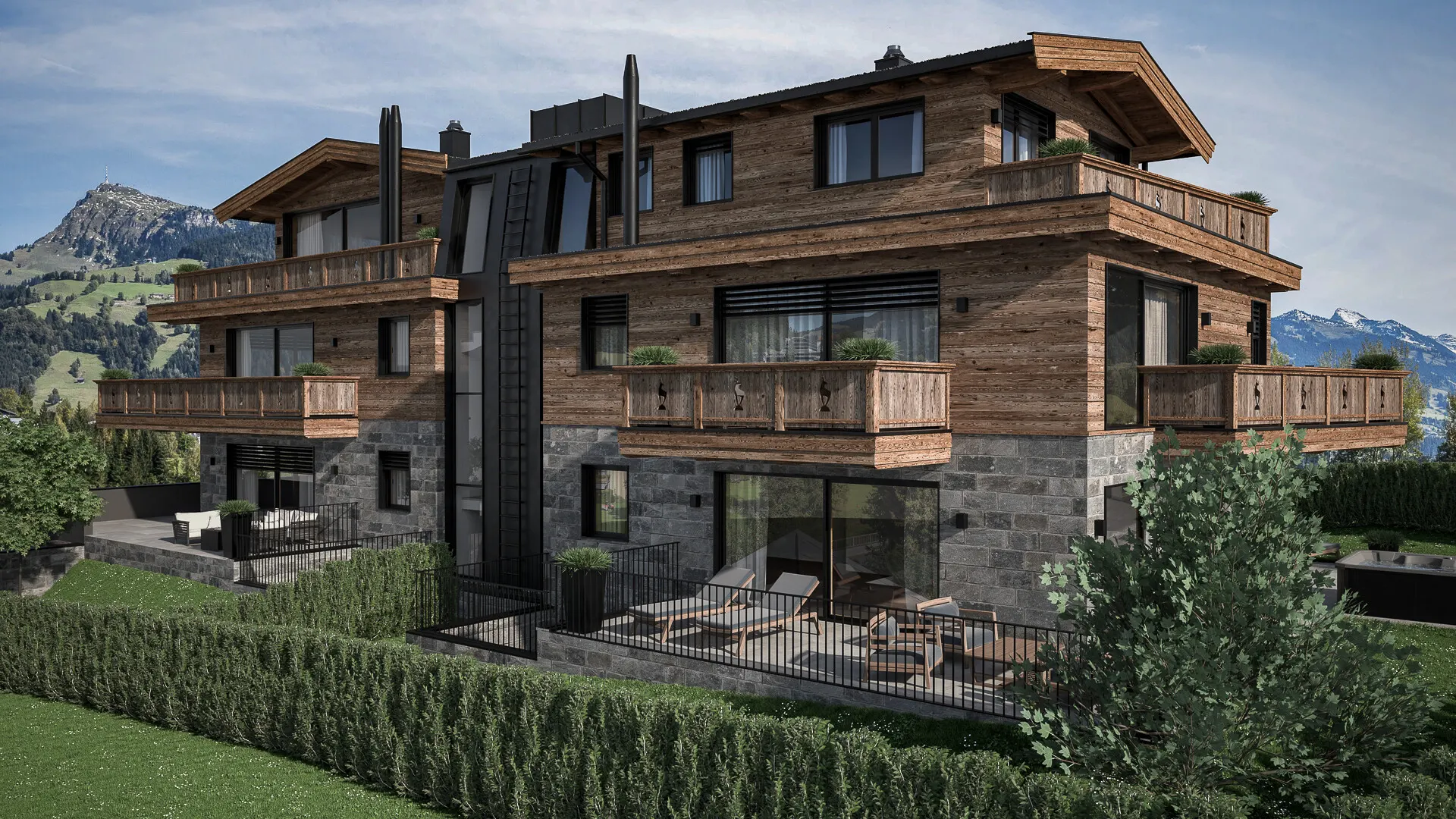 KITZIMMO-Luxus-Penthouse am Hahnenkamm kaufen - Immobilien Kitzbühel.