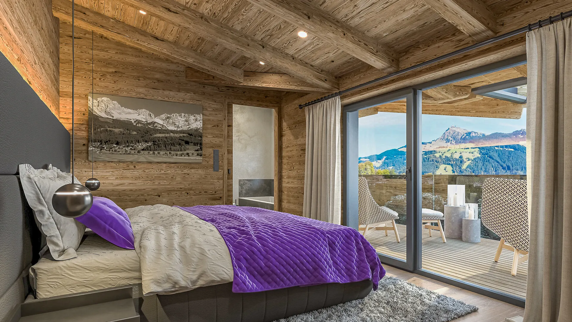 KITZIMMO-Luxus-Penthouse am Hahnenkamm kaufen - Immobilien Kitzbühel.