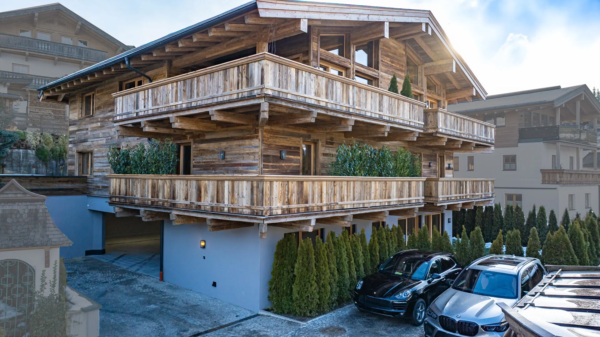 KITZIMMO-Exklusives Neubau-Penthouse mit Ski/in-Ski/out - Immobilien Kirchberg.