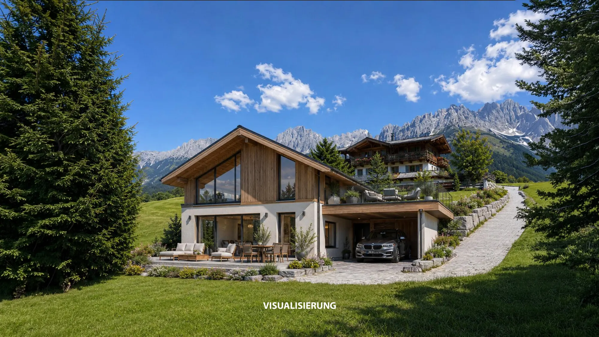 KITZIMMO-Baugrundstück in Toplage mit Kaiserblick kaufen - Immobilien Going.
