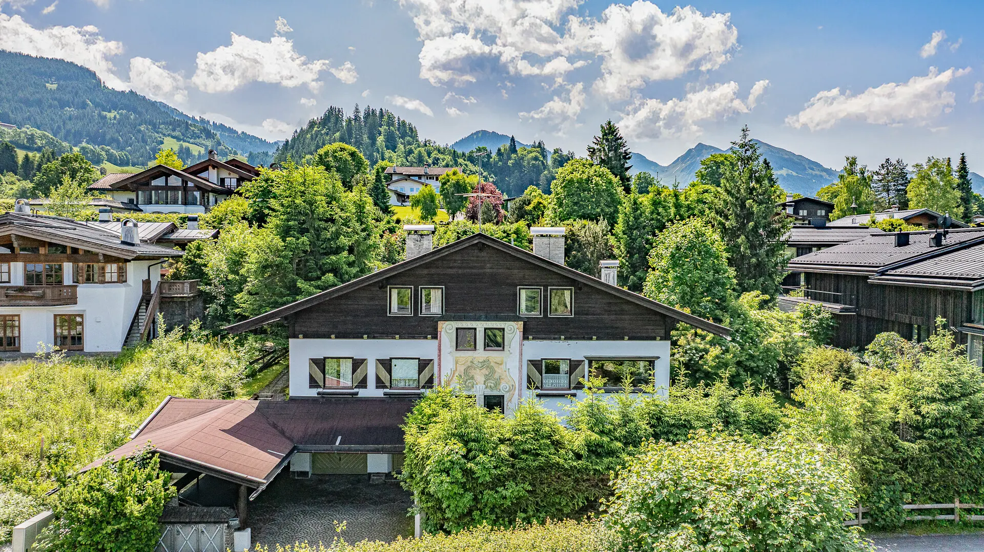 einzigKITZIMMO-Baugrundstück mit Altbestand in Toplage auf der Bichlalm - Immobilien KITZIMMO-Baugrundstück mit Altbestand in Toplage auf der Bichlalm - Immobilien Kitzbühel.-8