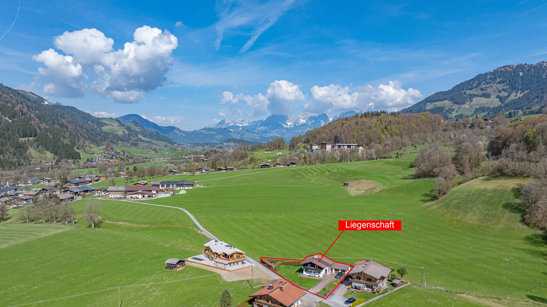 KITZIMMO-Baugrundstück in Toplage kaufen - Immobilien Aurach bei Kitzbühel.
