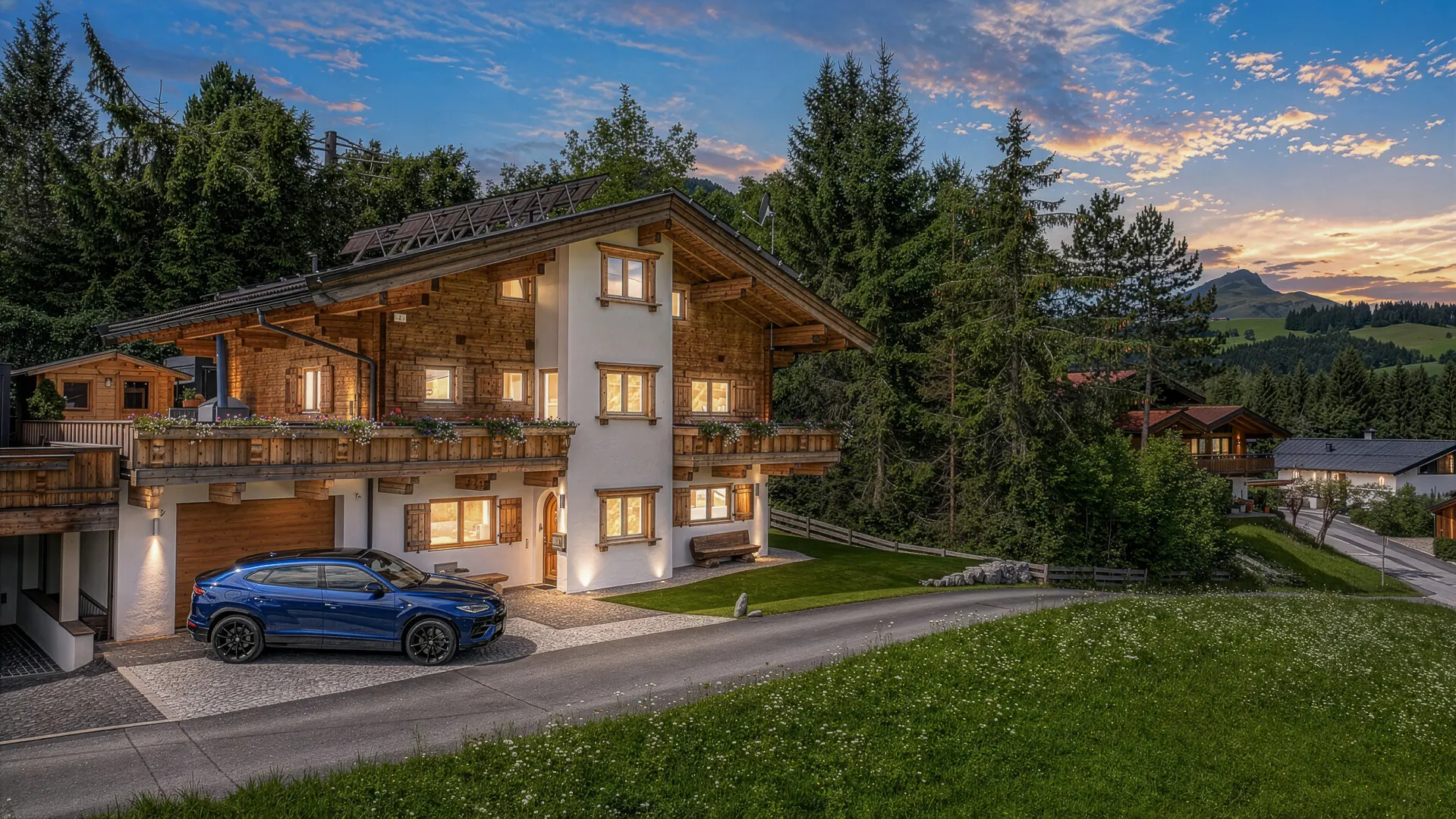 KITZIMMO-Freizeitwohnsitz in Ruhelage mit traumhaftem Ausblick kaufen - Immobilien Fieberbrunn.