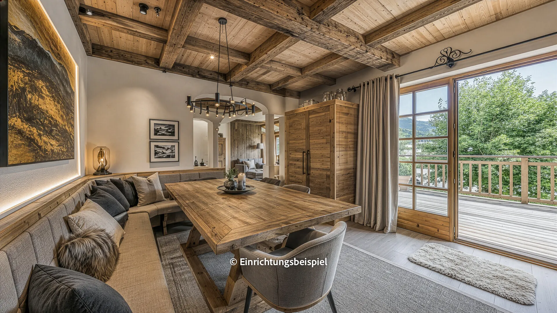 KITZIMMO-Großzügige Wohnung mit schönem Ausblick in Zentrumslage - Immobilien Kitzbühel.-2