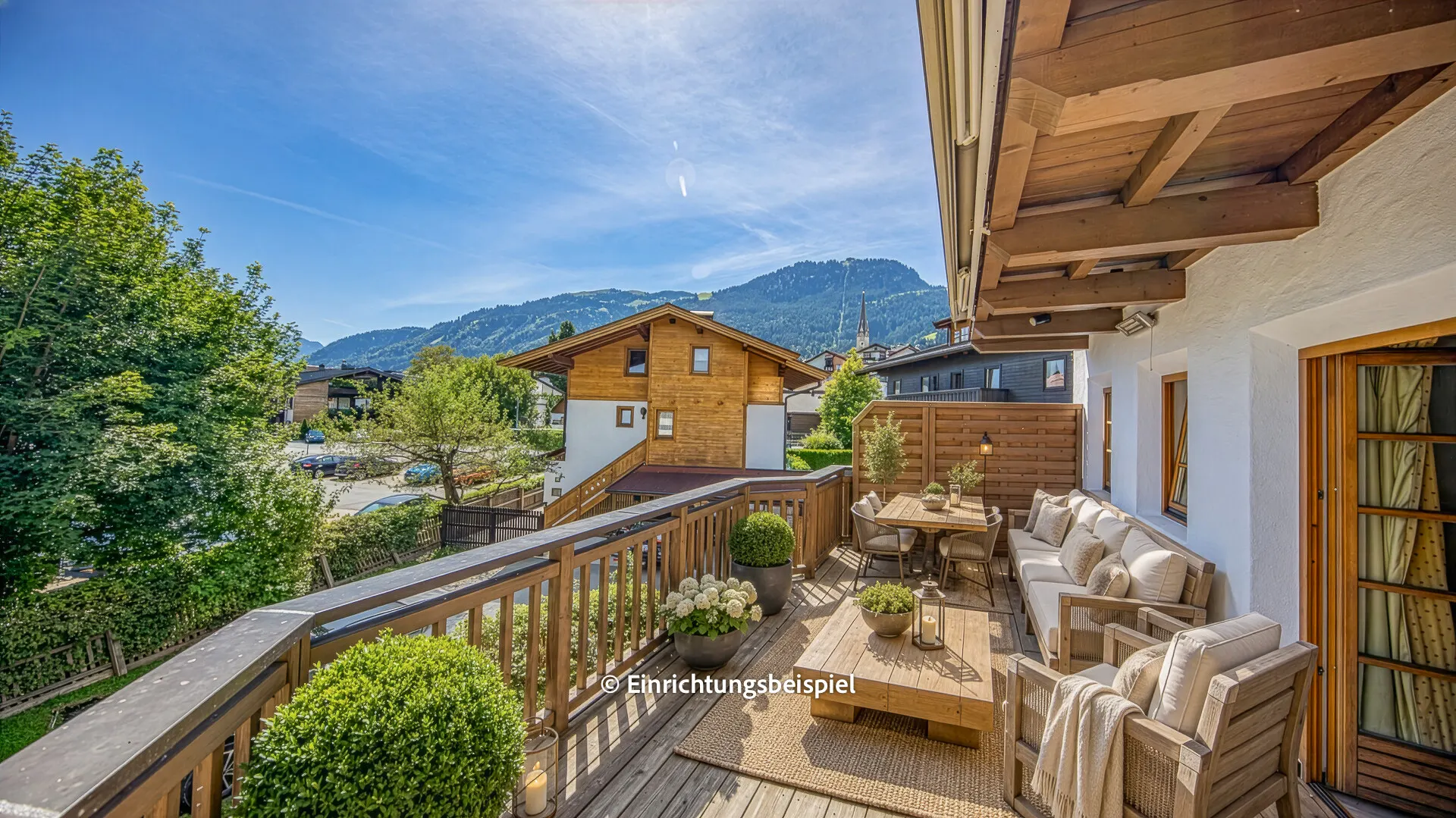 KITZIMMO-Großzügige Wohnung mit schönem Ausblick in Zentrumslage - Immobilien Kitzbühel.-8