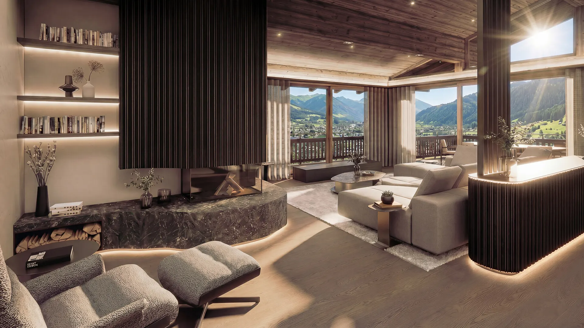KITZIMMO-Luxusvilla in einzigartiger Toplage am Lebenberg kaufen - Immobilien Kitzbühel.-5