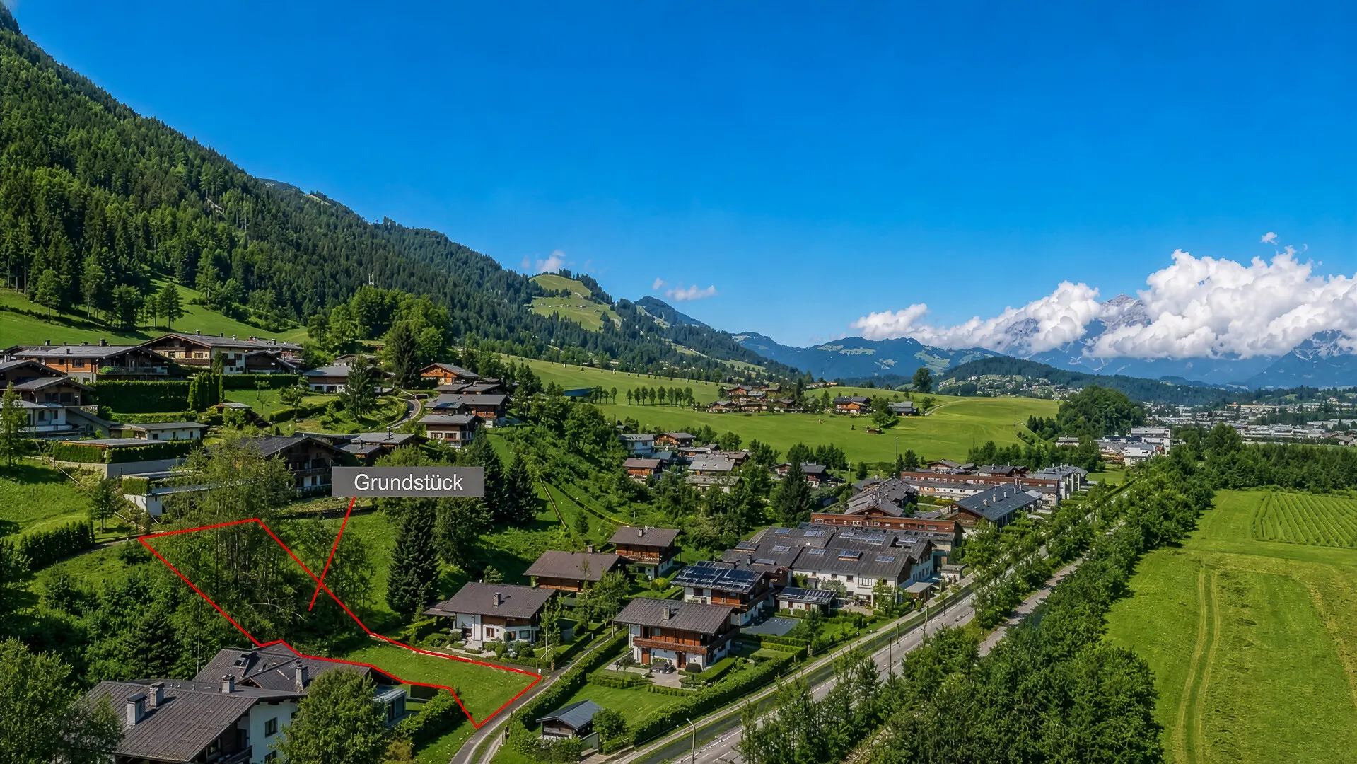 KITZIMMO-Grundstück mit Baugenehmigung für 3-Luxuswohnungen - Immobilien Kitzbühel.-7