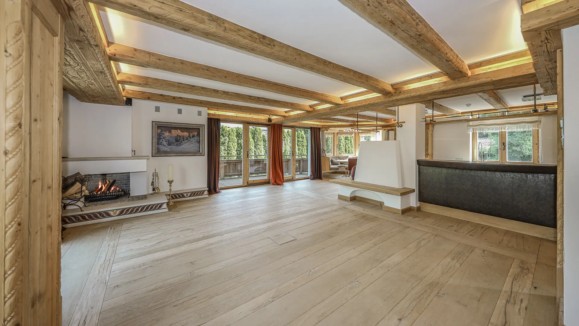 KITZIMMO-Exklusive Luxusvilla mit Freizeitwohnsitz auf der Bichlalm - Immobilien Kitzbühel.
